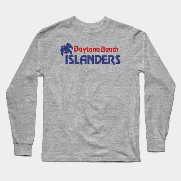 DEFUNCT - Daytona Beach Islanders Baseball Long Sleeve T-Shirt by LocalZonly